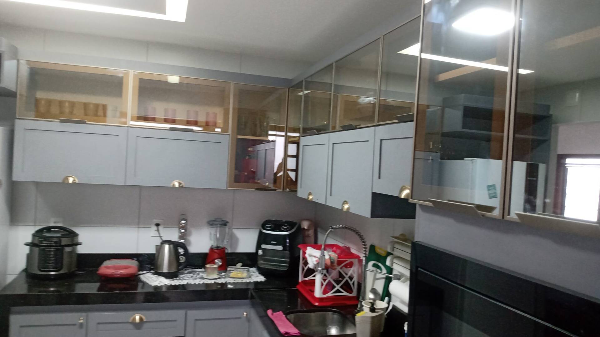 Portas com vidro Reflecta bronze